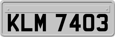 KLM7403