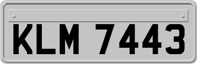 KLM7443