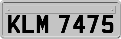 KLM7475
