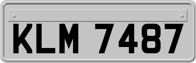 KLM7487