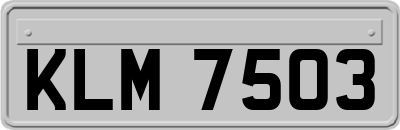 KLM7503