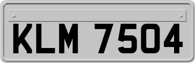 KLM7504