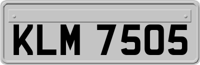 KLM7505