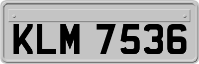KLM7536