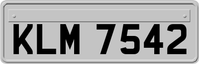 KLM7542