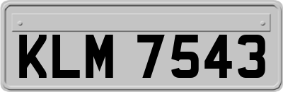KLM7543