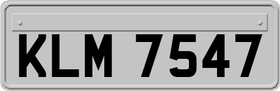 KLM7547
