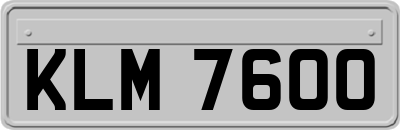KLM7600