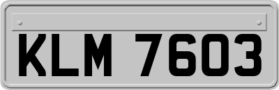 KLM7603