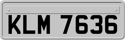 KLM7636