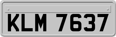 KLM7637
