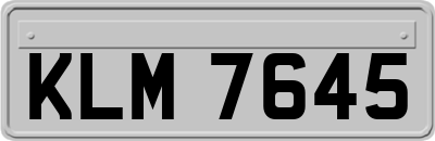 KLM7645