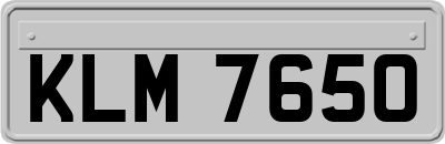KLM7650