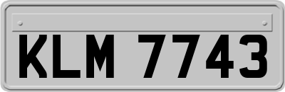 KLM7743