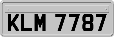 KLM7787