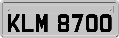 KLM8700