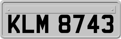 KLM8743