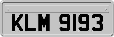 KLM9193
