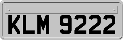 KLM9222
