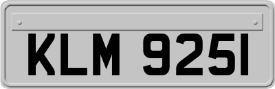 KLM9251