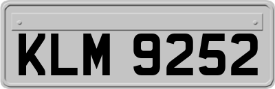 KLM9252
