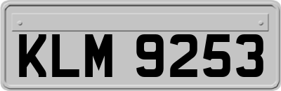 KLM9253