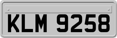KLM9258