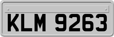 KLM9263