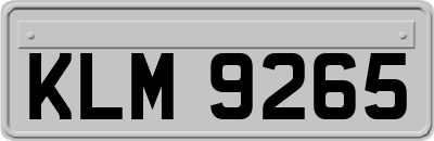KLM9265