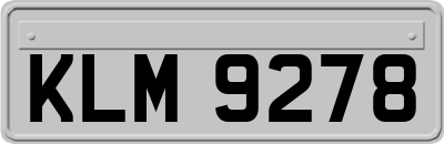 KLM9278