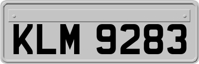 KLM9283