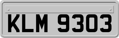 KLM9303