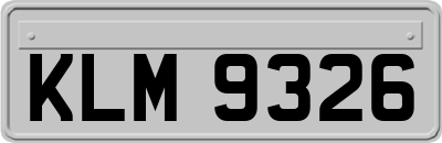 KLM9326
