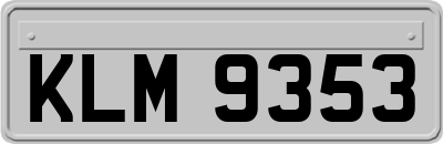 KLM9353