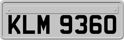 KLM9360