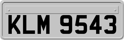 KLM9543