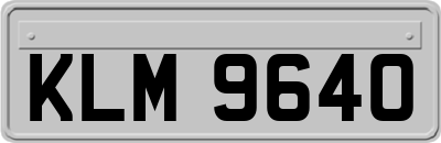 KLM9640