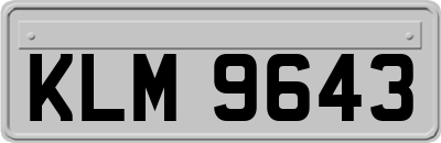 KLM9643
