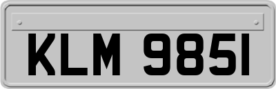 KLM9851
