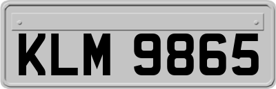 KLM9865
