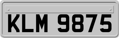 KLM9875
