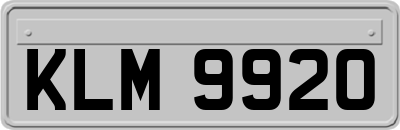KLM9920