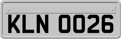 KLN0026