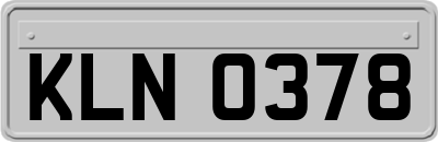 KLN0378