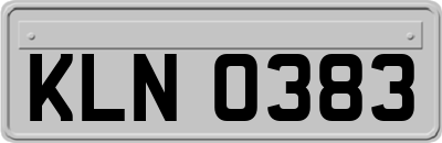 KLN0383