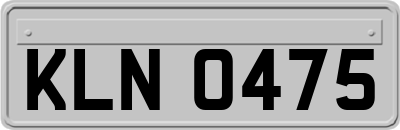 KLN0475