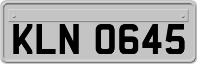 KLN0645