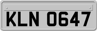 KLN0647