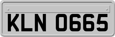 KLN0665