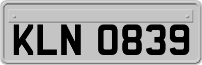 KLN0839